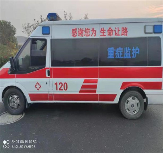 南召救护车出租服务案例3